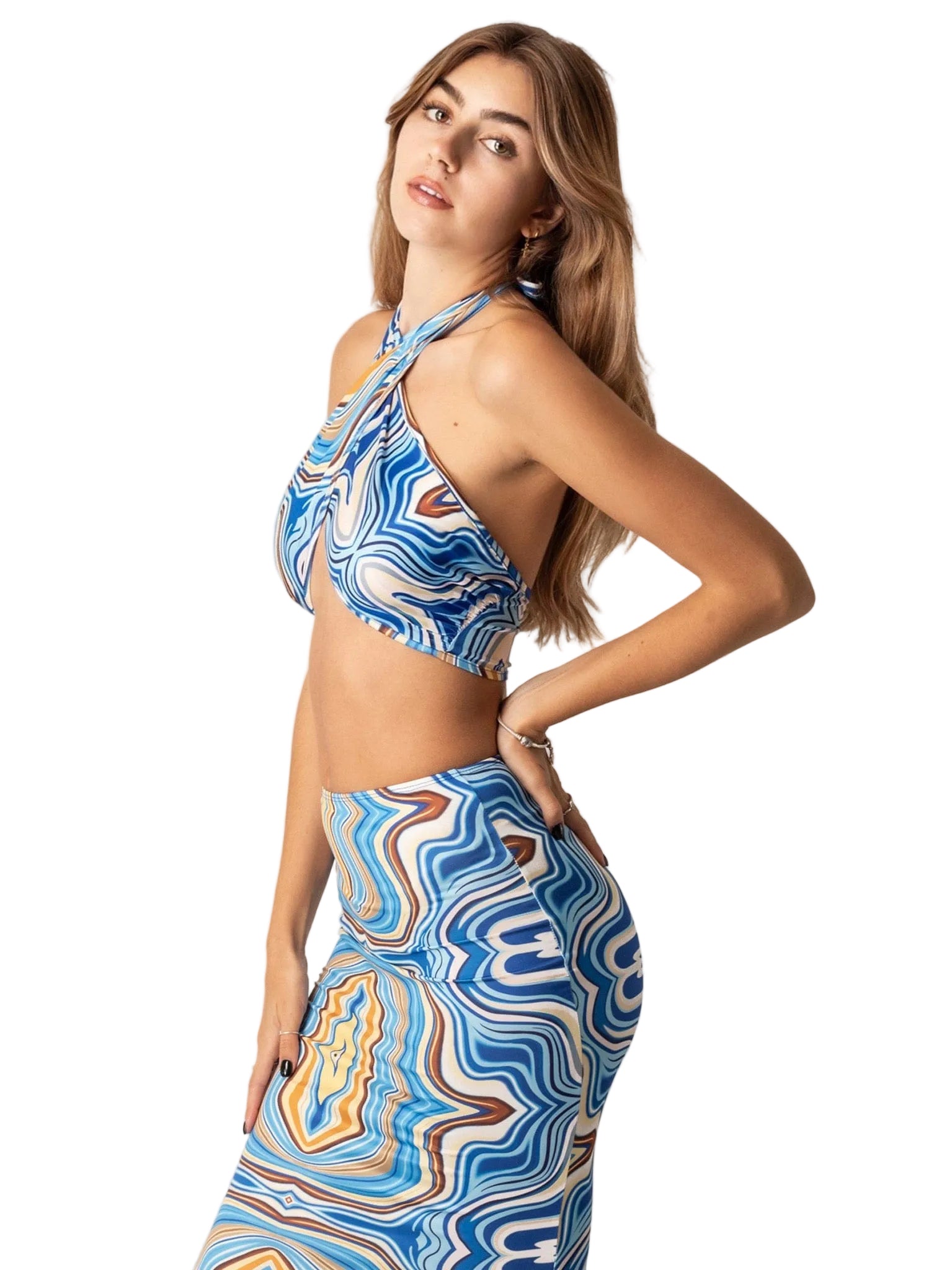 Azurelee Two Piece Maxi Skirt Sets Weekends Clothing