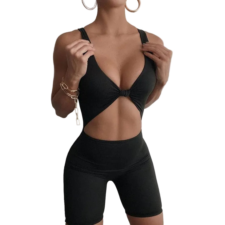 Taz Jumpsuit S BLACK Romper Weekends Clothing