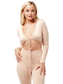 Hidalgo Jumpsuit S TAN Sets Weekends Clothing