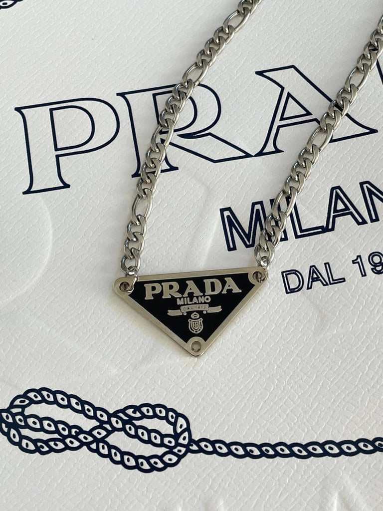 Repurposed Vintage Prada Necklace Jewelry Weekends Clothing