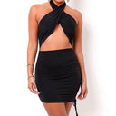 Starfish Dress S BLACK Sets Weekends Clothing