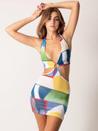 Tapia Dress - Multi Color Multi-Color Dress Weekends Clothing