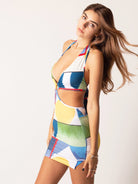 Tapia Dress - Multi Color Multi-Color Dress Weekends Clothing