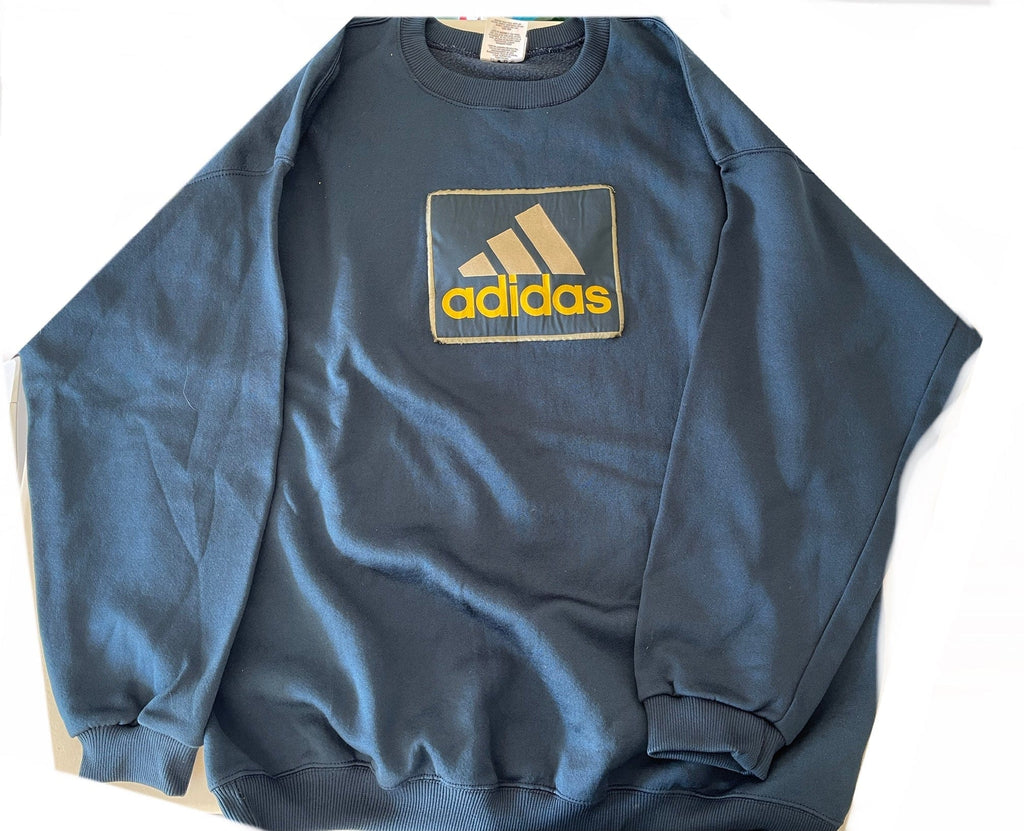 Vintage 1990s Adidas Sweatshirt XL Sweater Weekends Clothing